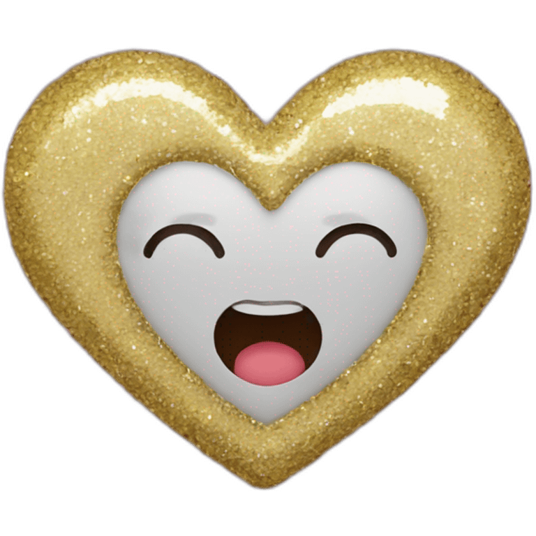 heart with sequins emoji