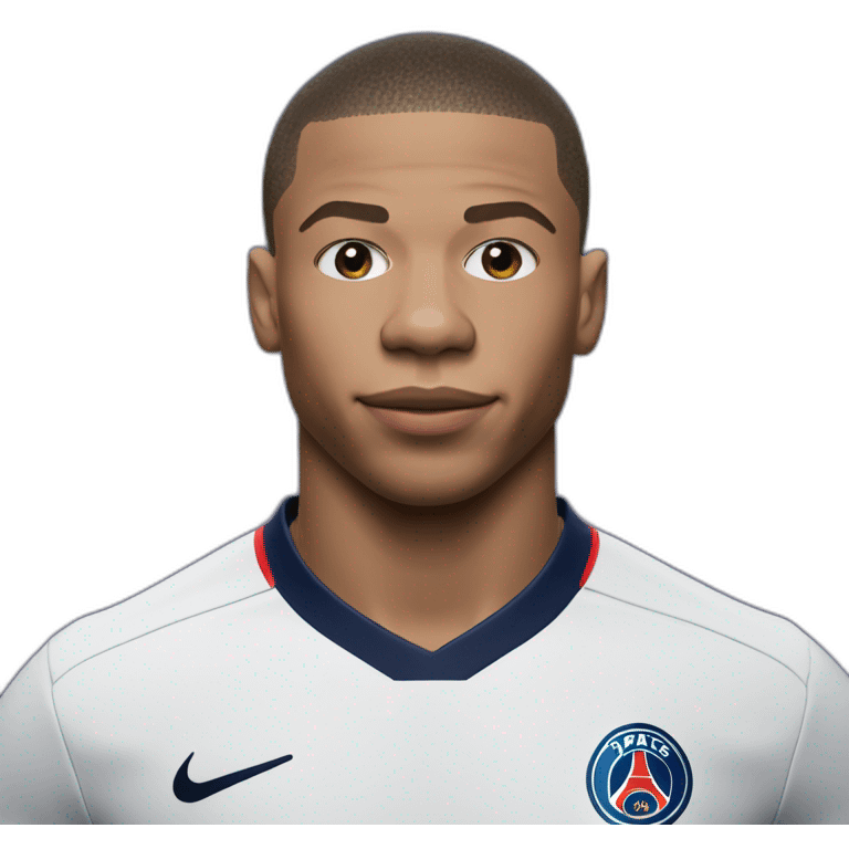 kylian mbappe, psg emoji