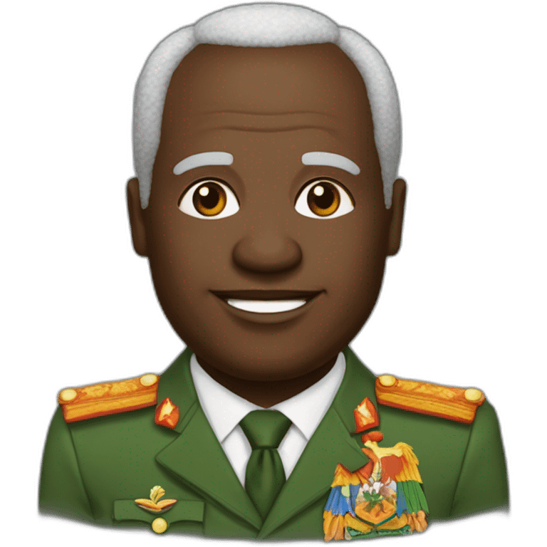 Président de la côte d'Ivoire et du Burkina Faso main dans la main emoji