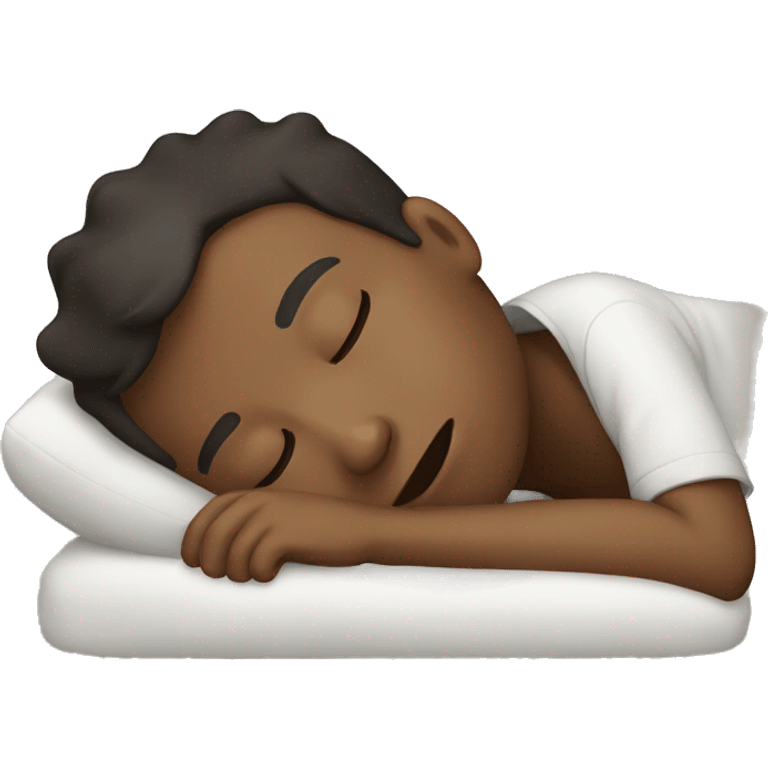 Boy sleep emoji