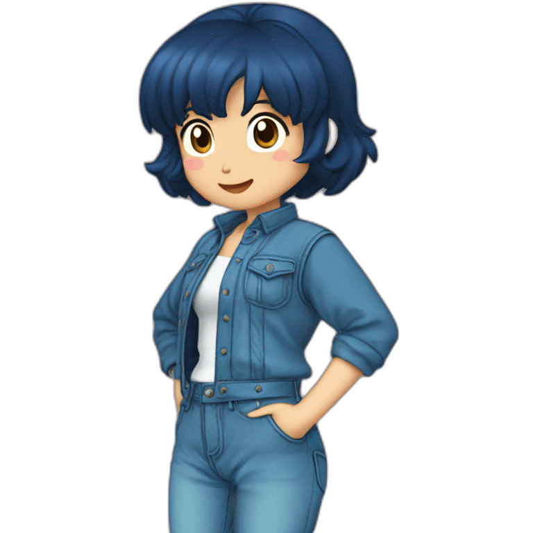 Shampū ranma jeans emoji