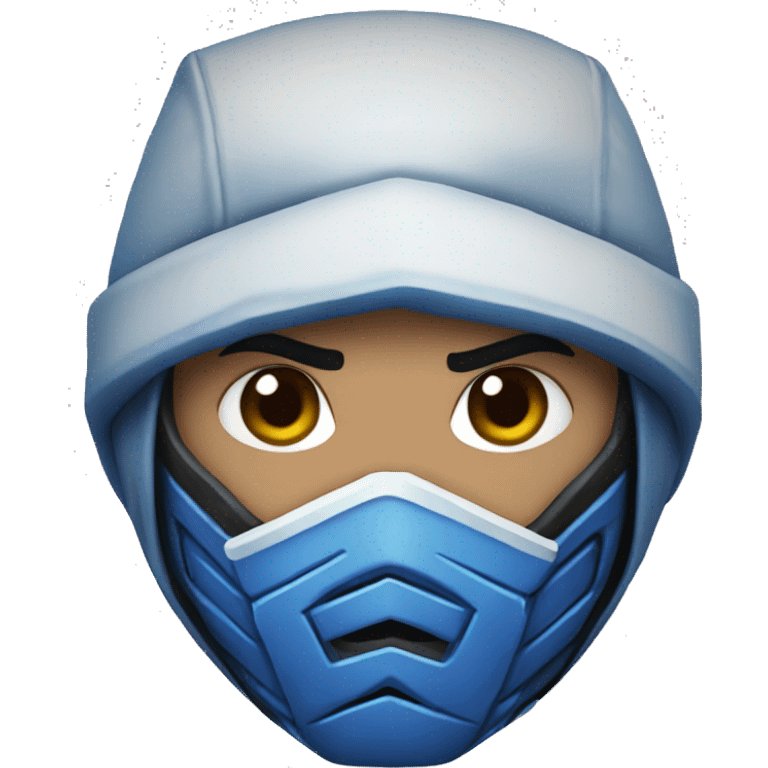 sub-zero from mortal kombat emoji