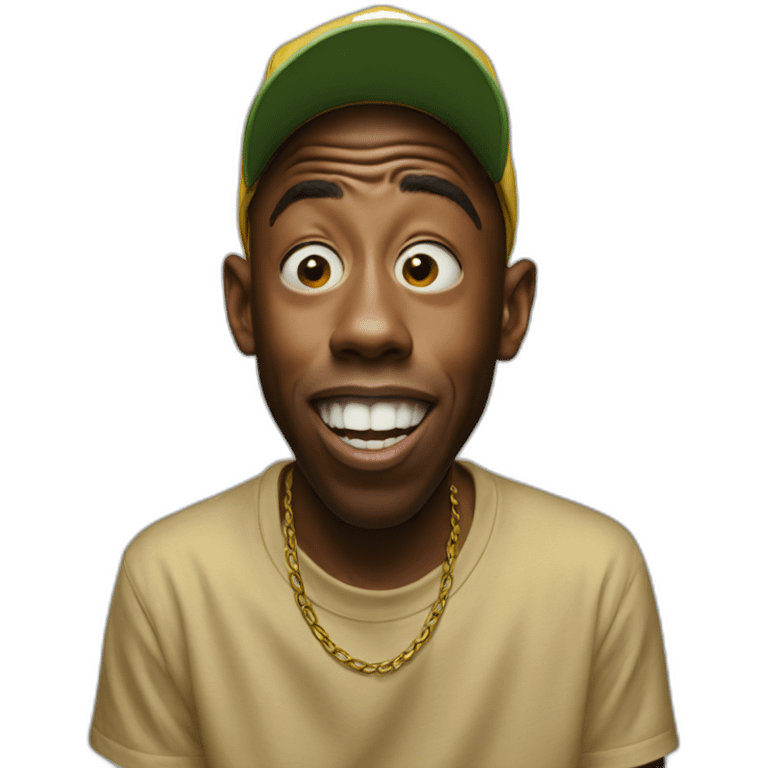 tyler the creator cringing emoji