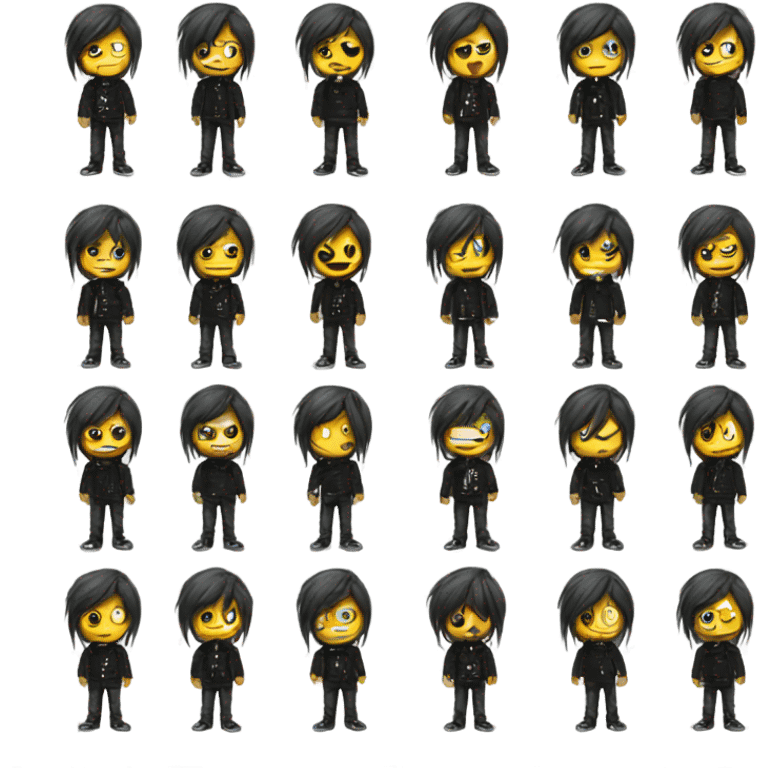 emo fashion boy emoji