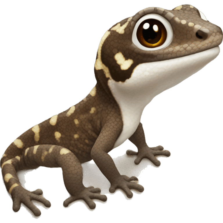 Puerto Rico Upland Gecko dark brown emoji