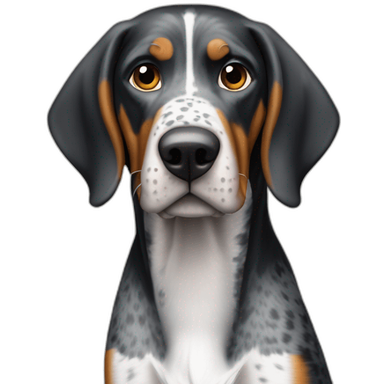 bluetick coonhound emoji