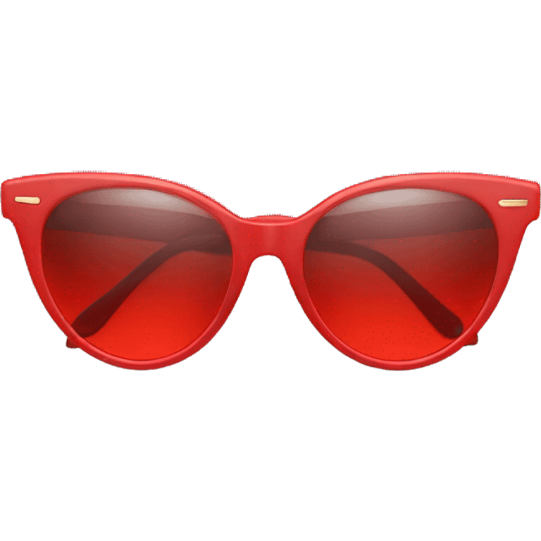 taylor swift red cateye sunglasses emoji