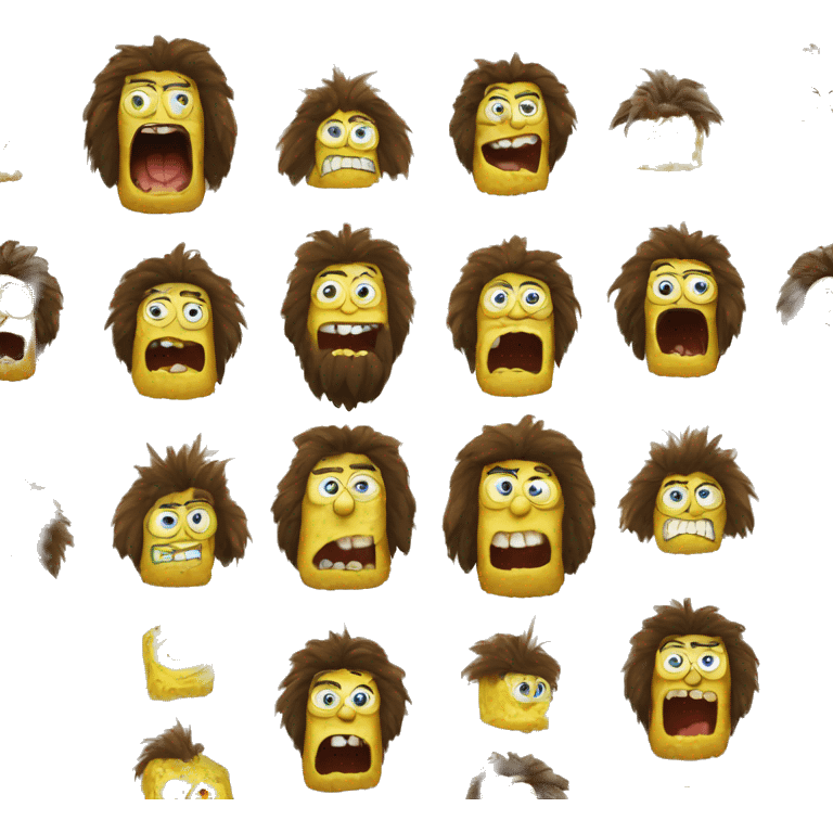 spongebob caveman emoji