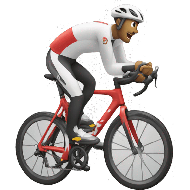 bicycle pinguïn trainer emoji