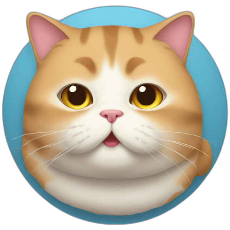 Fattest cat in the word emoji