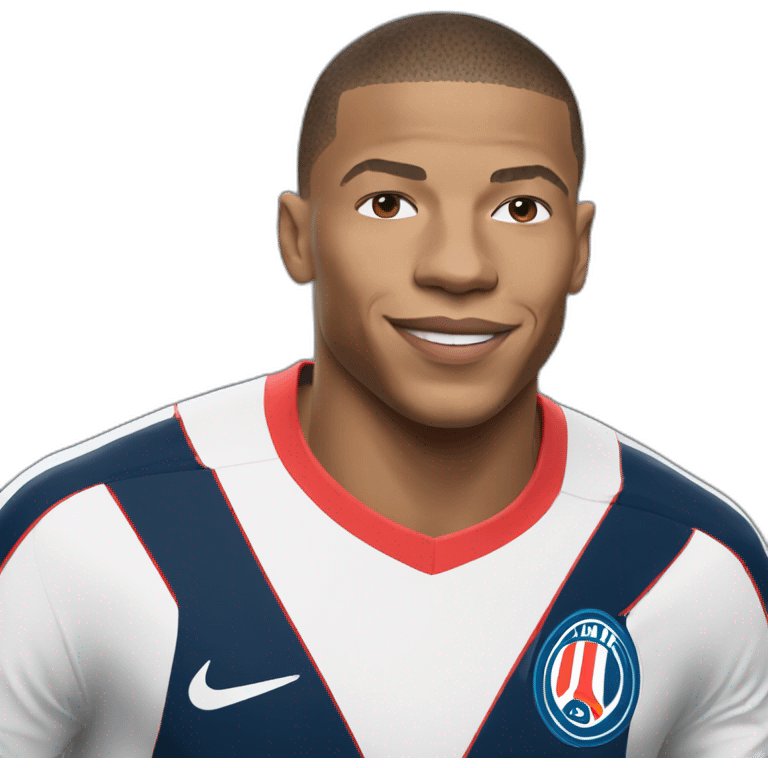 Kyllian Mbappe emoji