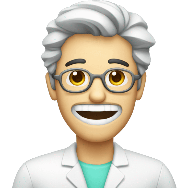 Dentista falso o verdadero emoji