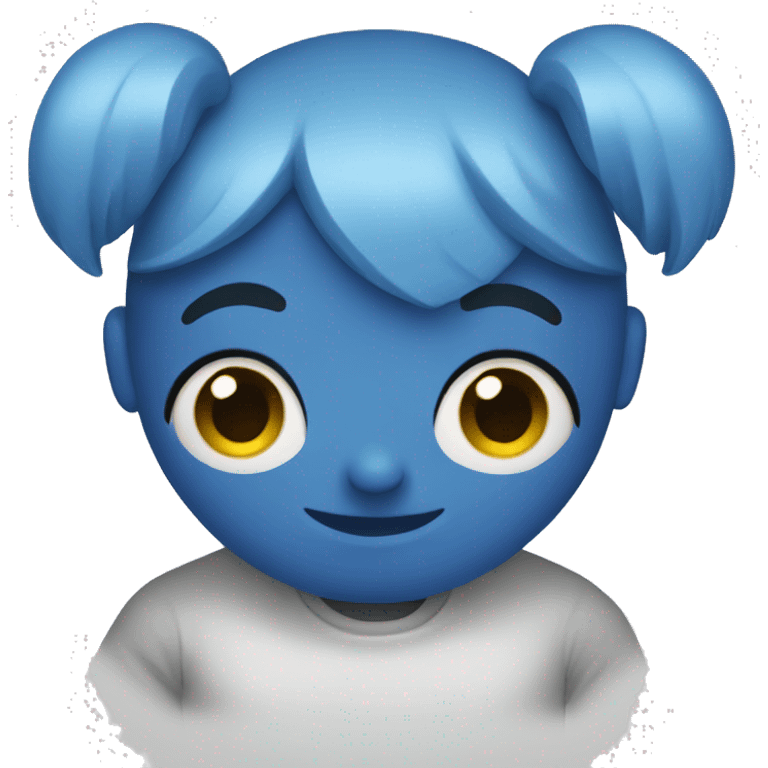 blue circle emoji