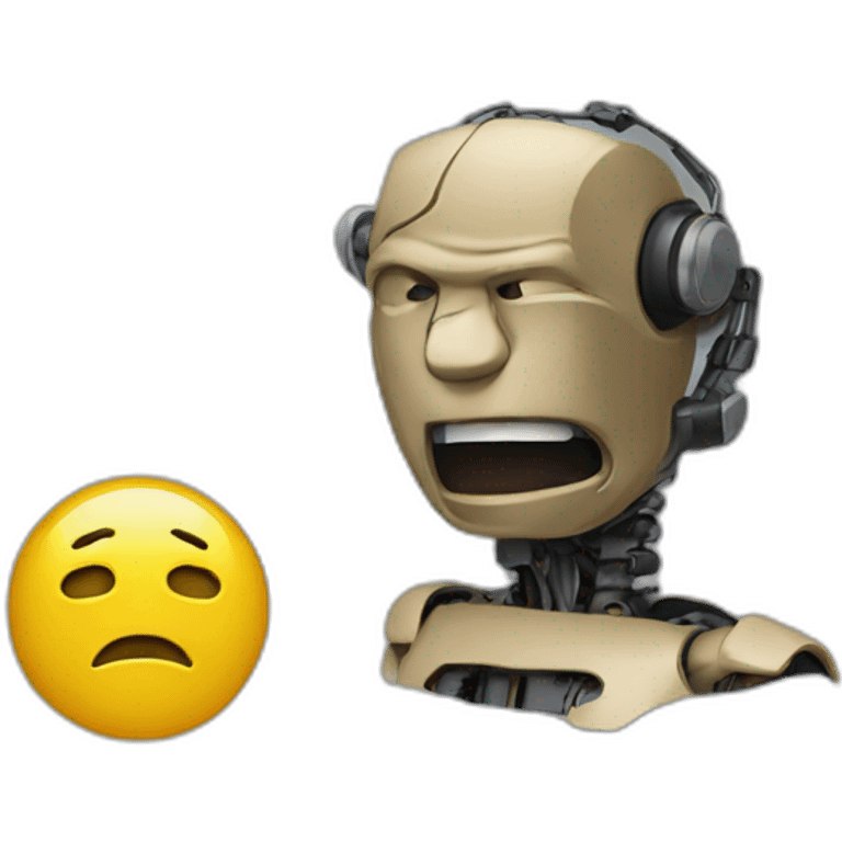 Ai beating humanity emoji