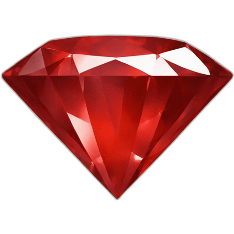 red diamond emoji