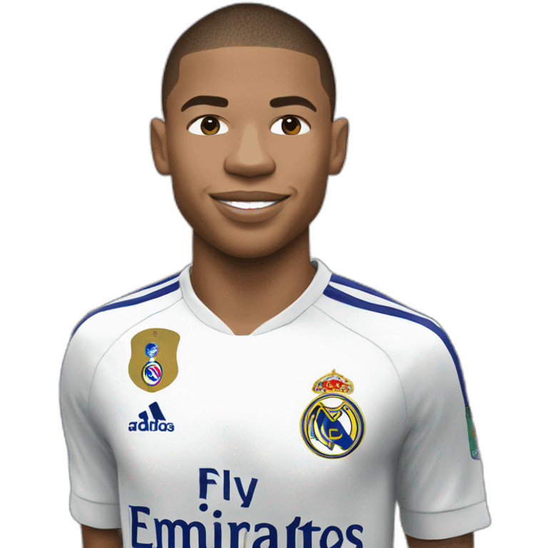 Mbappe au réal Madrid  emoji