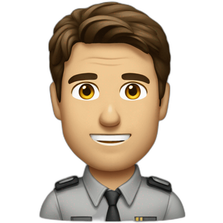 Tom cruise standing emoji