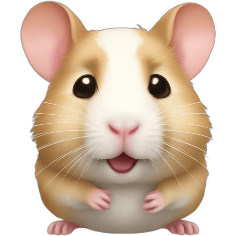 Hamster parrain de la drogue emoji