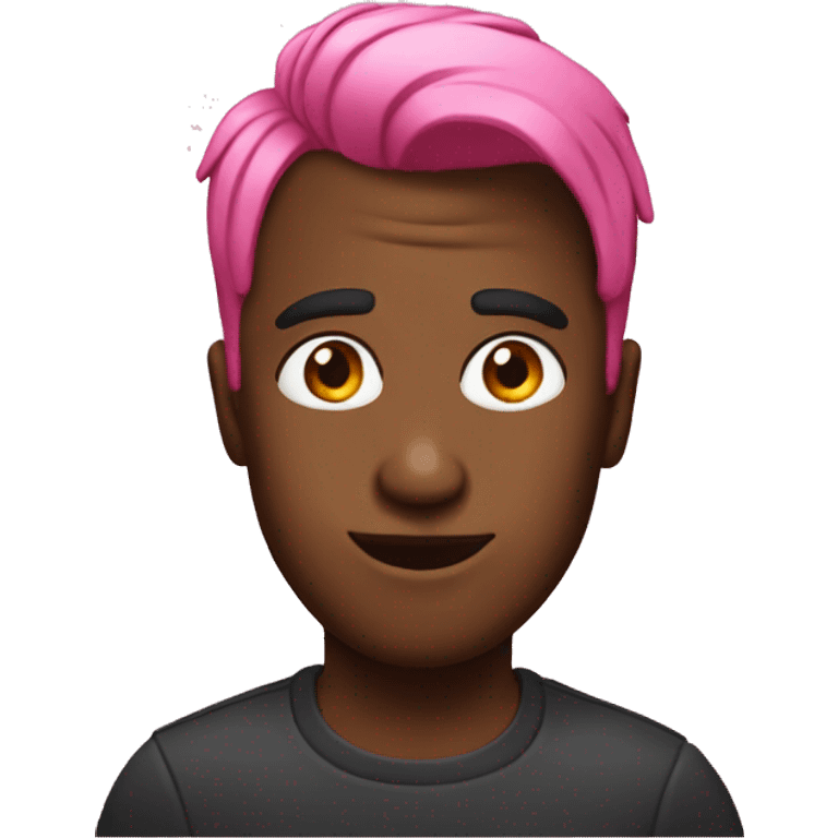 Diddy with pink hair emoji