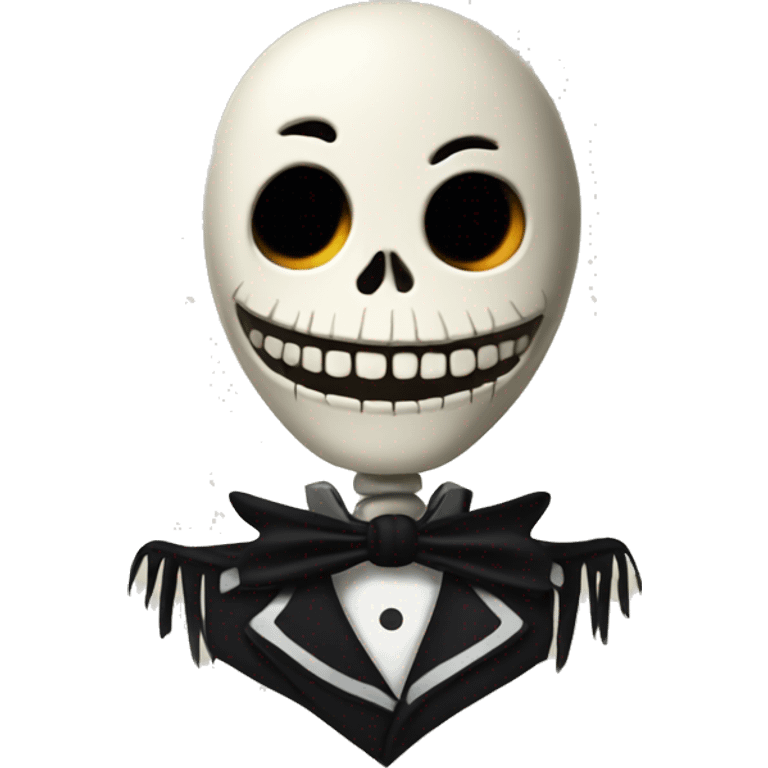 jack the skeleton face emoji