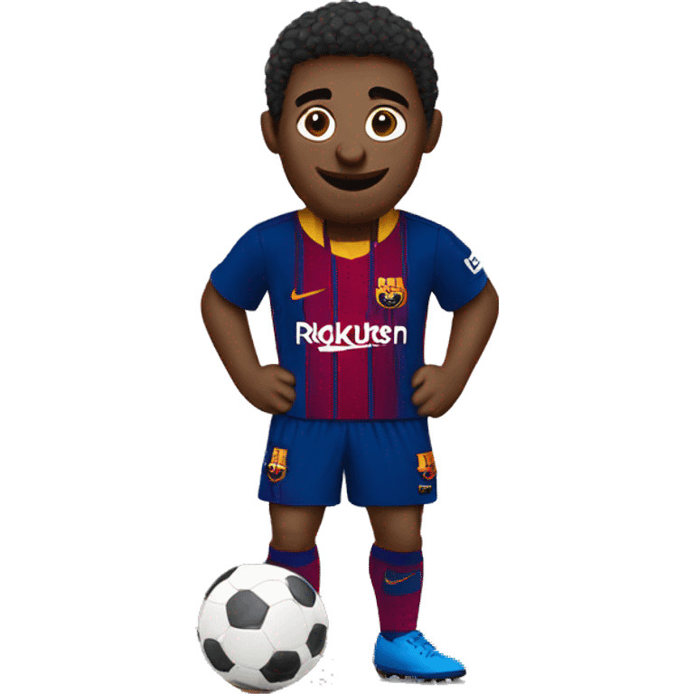 Barça soccer emoji