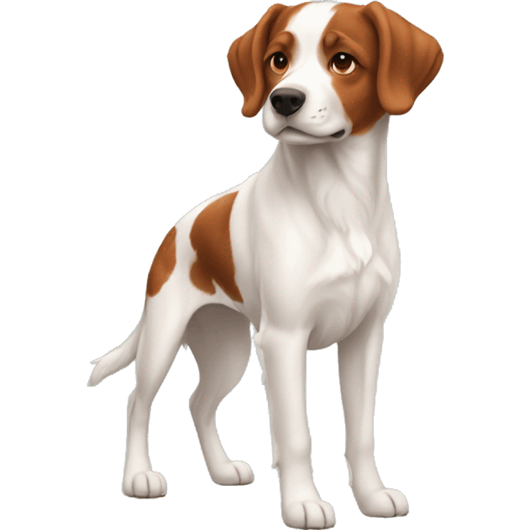 Brittany Dog Breed Full Body emoji