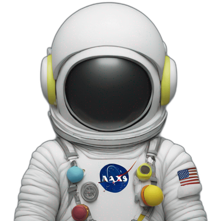 astronaut by KAWS emoji