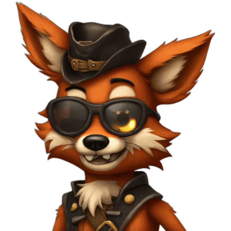 Foxy the Pirate Fox fnaf emoji