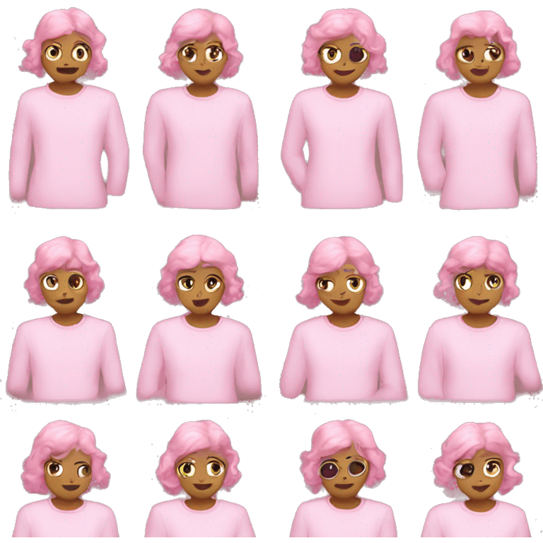 pink pastel aesthetic emoji