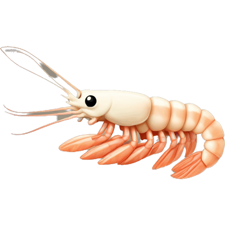 cream shrimp emoji