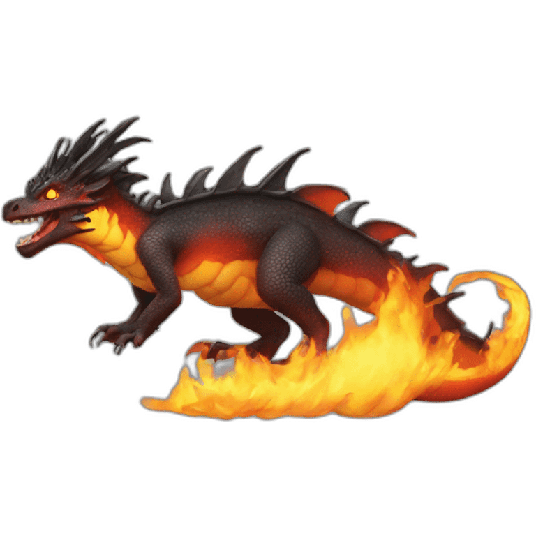 Dracaufeu emoji