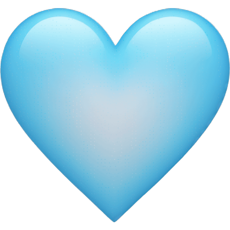 Light blue heart emoji