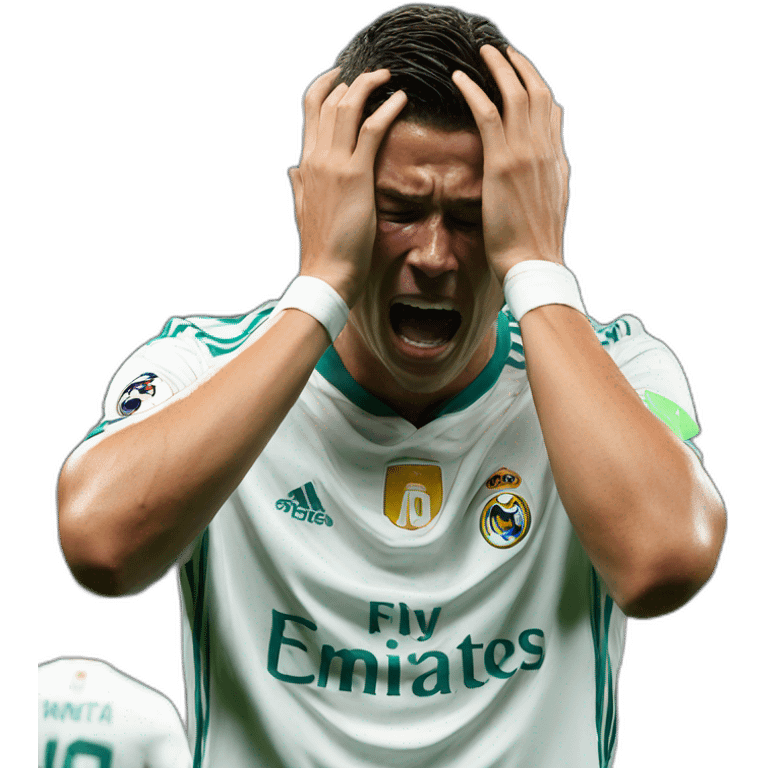 ronaldo cry emoji