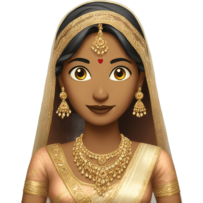 Indian bride emoji