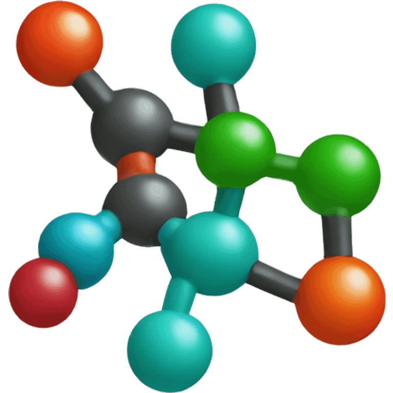 Chemistry molecule emoji