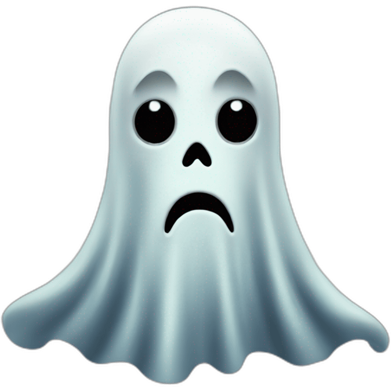 scary ghost emoji