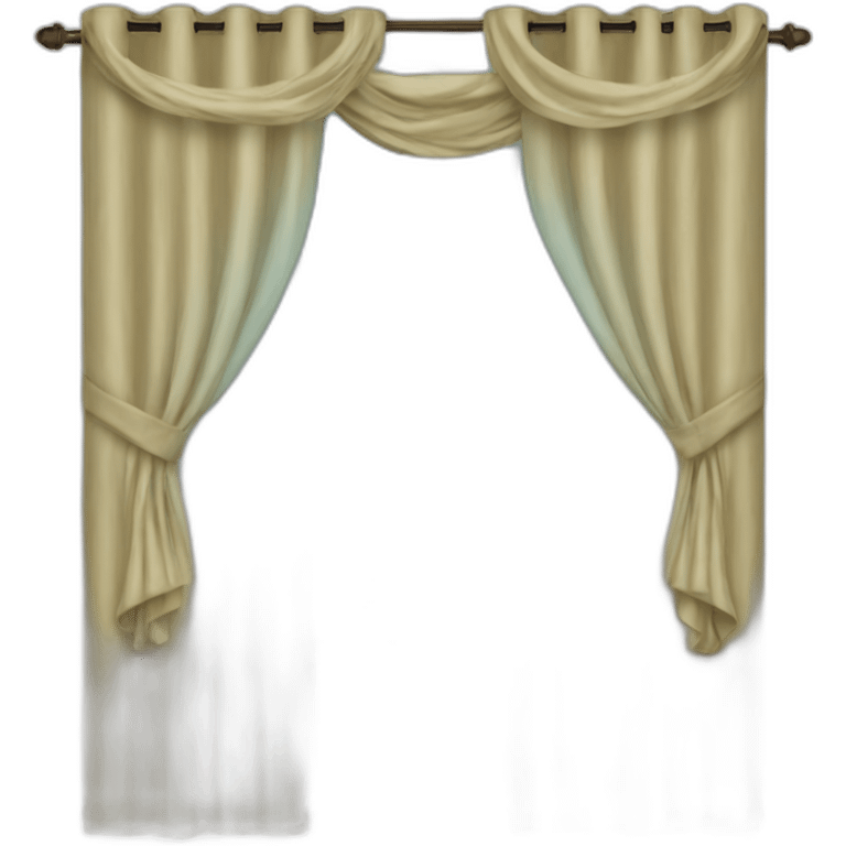 curtains emoji