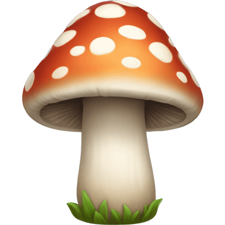 High mushroom emoji