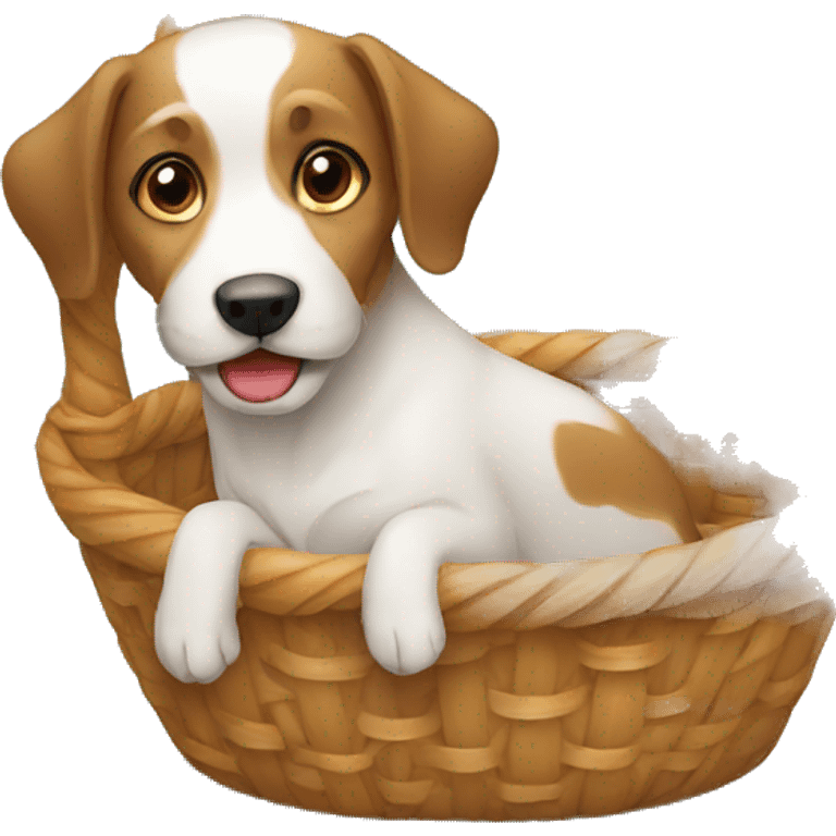 dog basket emoji