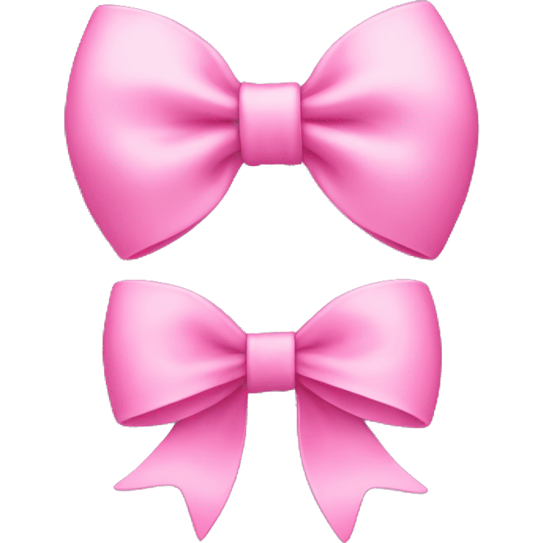 Pink bow  emoji