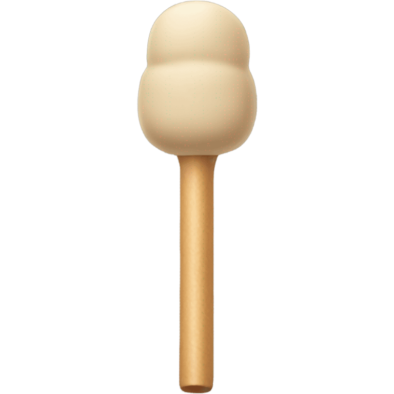 beige baton emoji