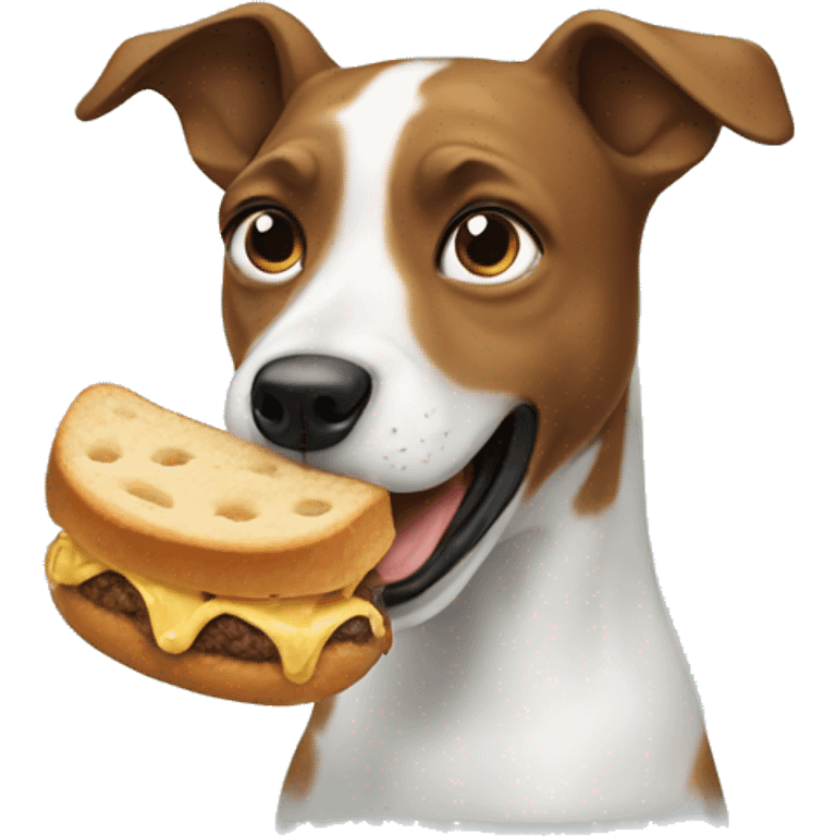 dog eating  emoji