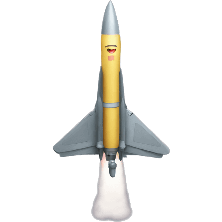 missile on a drone emoji