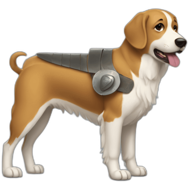 Big Shield dog emoji