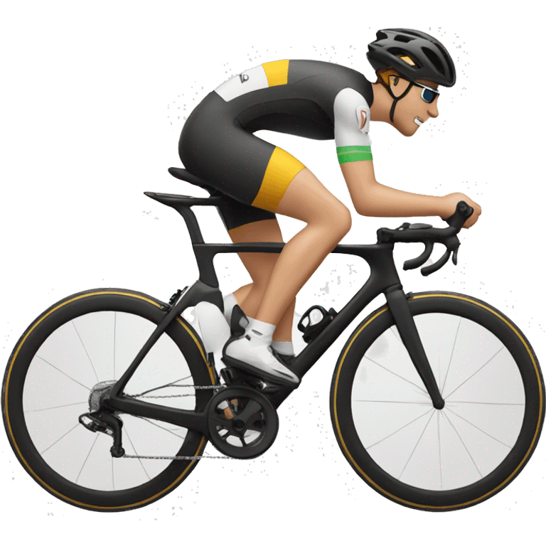 Cycliste qui tombe emoji