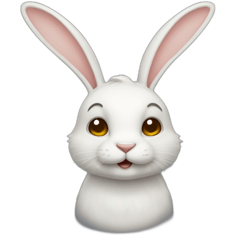 Lapin crétin emoji