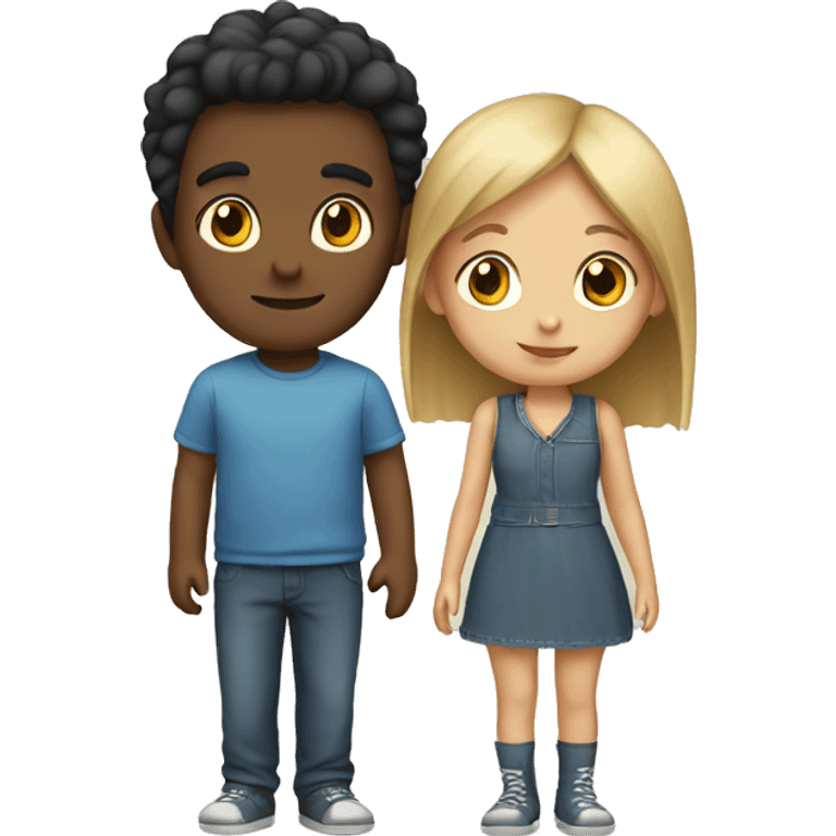 girl and boy  emoji