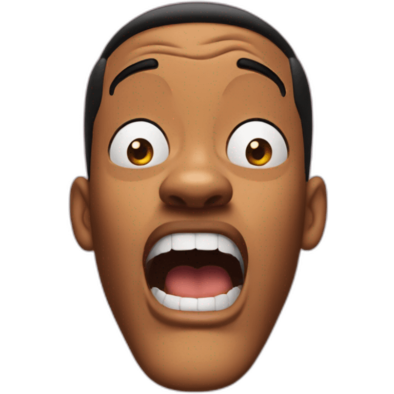 Shocked will smith emoji