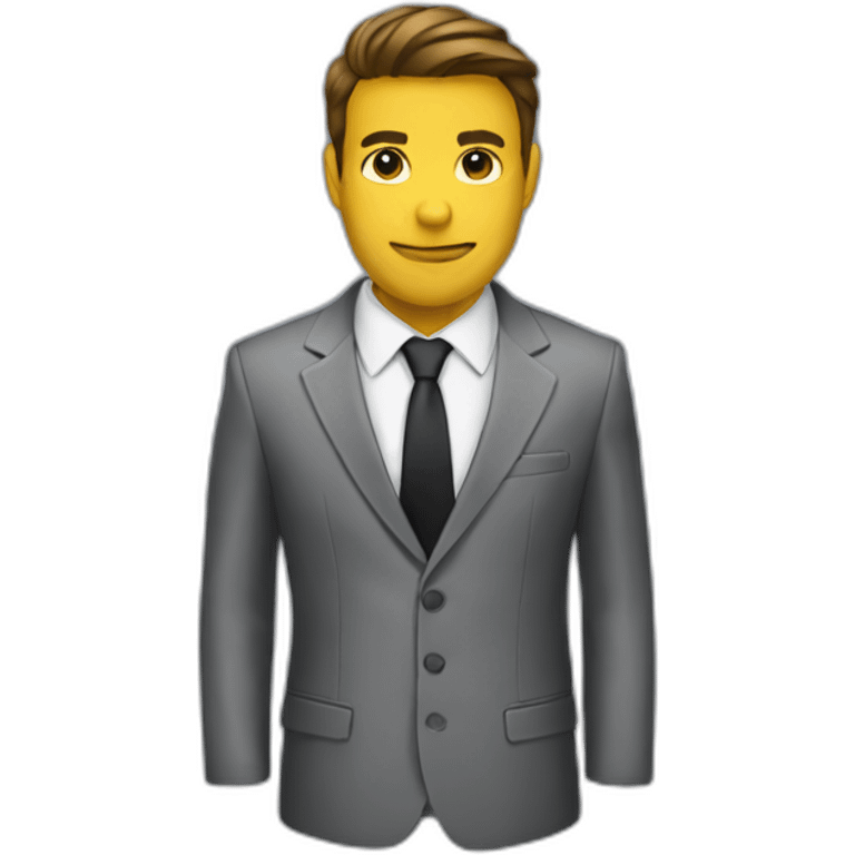 Suit up emoji