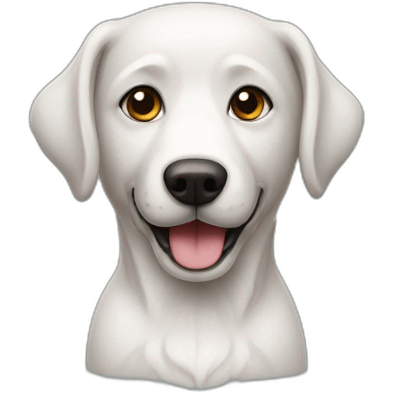 Chien scientifique emoji